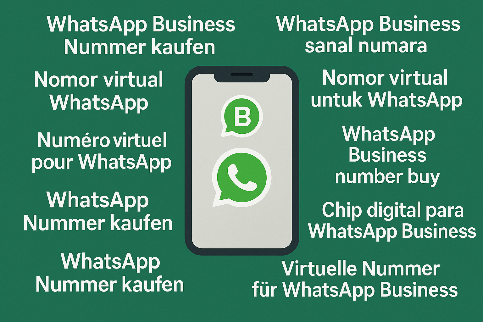How to nomor virtual untuk whatsapp, whatsapp business sanal numara activation