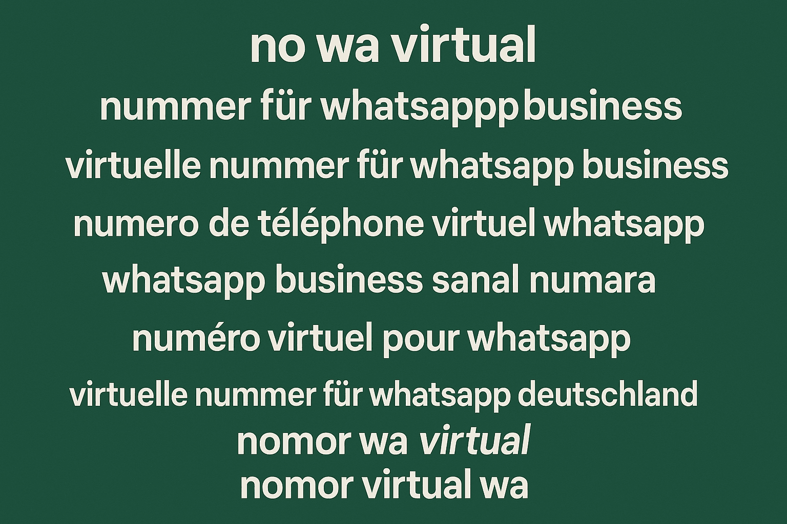 Get no wa virtual or virtuelle nummer für whatsapp deutschland with wNum app