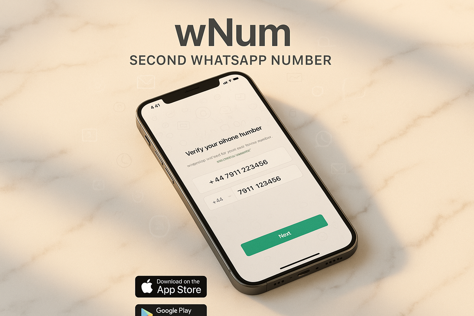 whatsapp numéro virtuel gratuit France, acheter un numéro en ligne pour whatsapp, wNum application