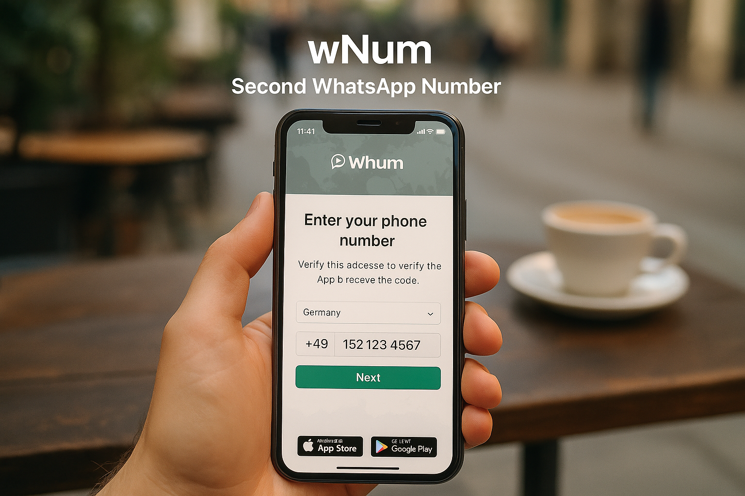 WhatsApp aktivasyonu için sanal numara görseli | WhatsApp sanal numara ile hemen etkinleştirin