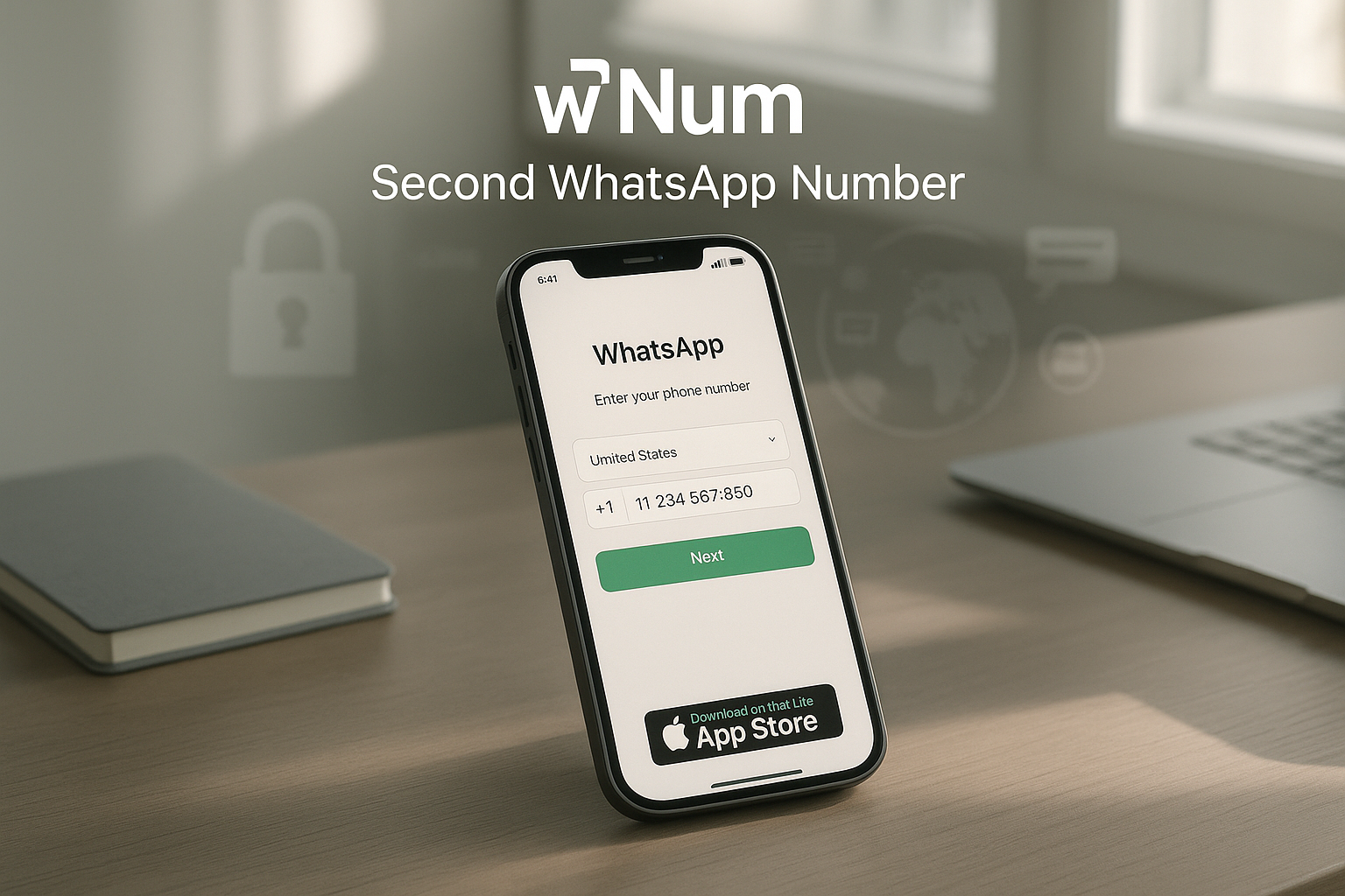 Número virtual para WhatsApp y OTP WhatsApp gratis con wNum
