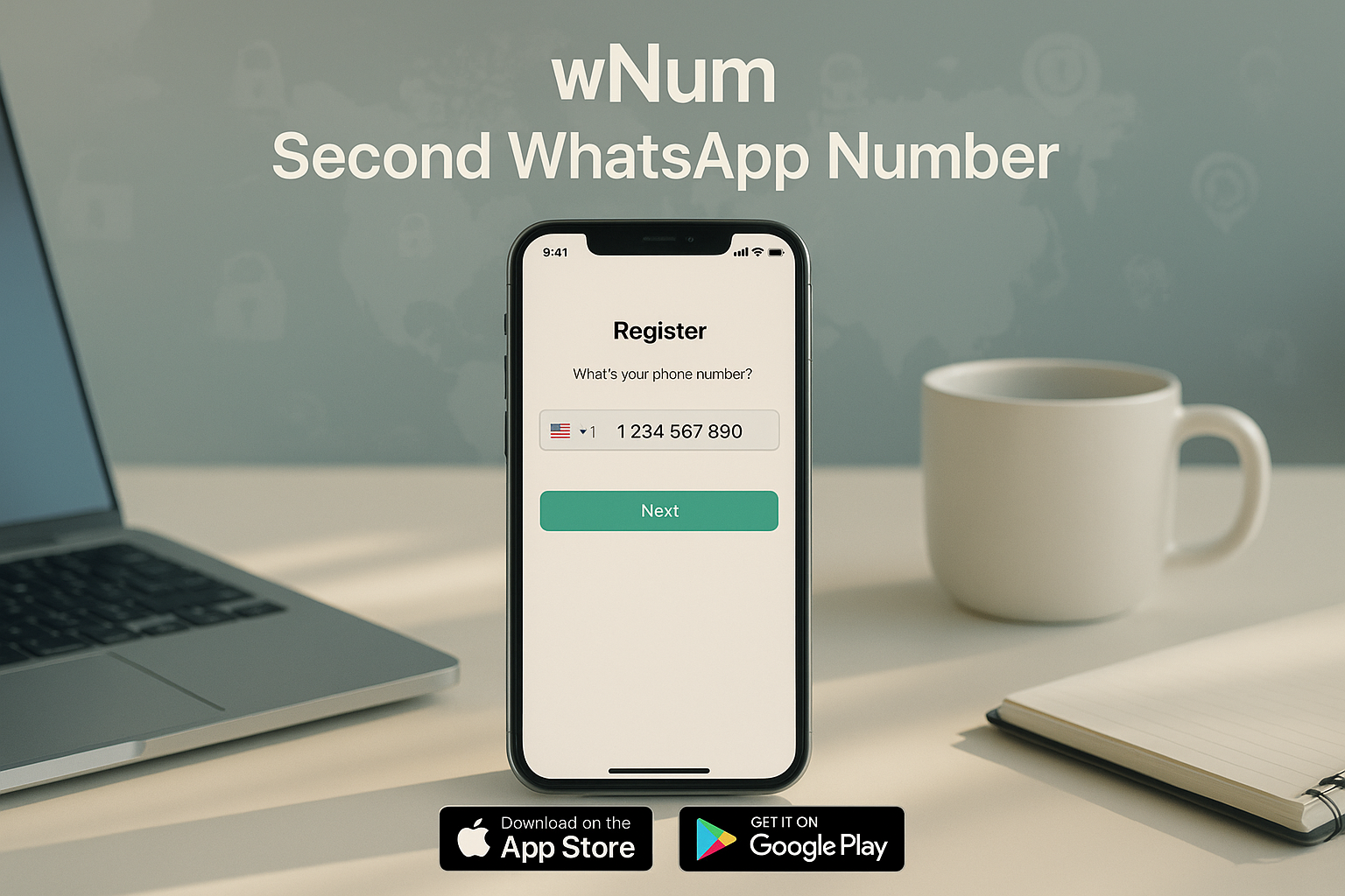 Ilustrasi nokos, web nokos WA, dan nomor virtual gratis untuk verifikasi WhatsApp