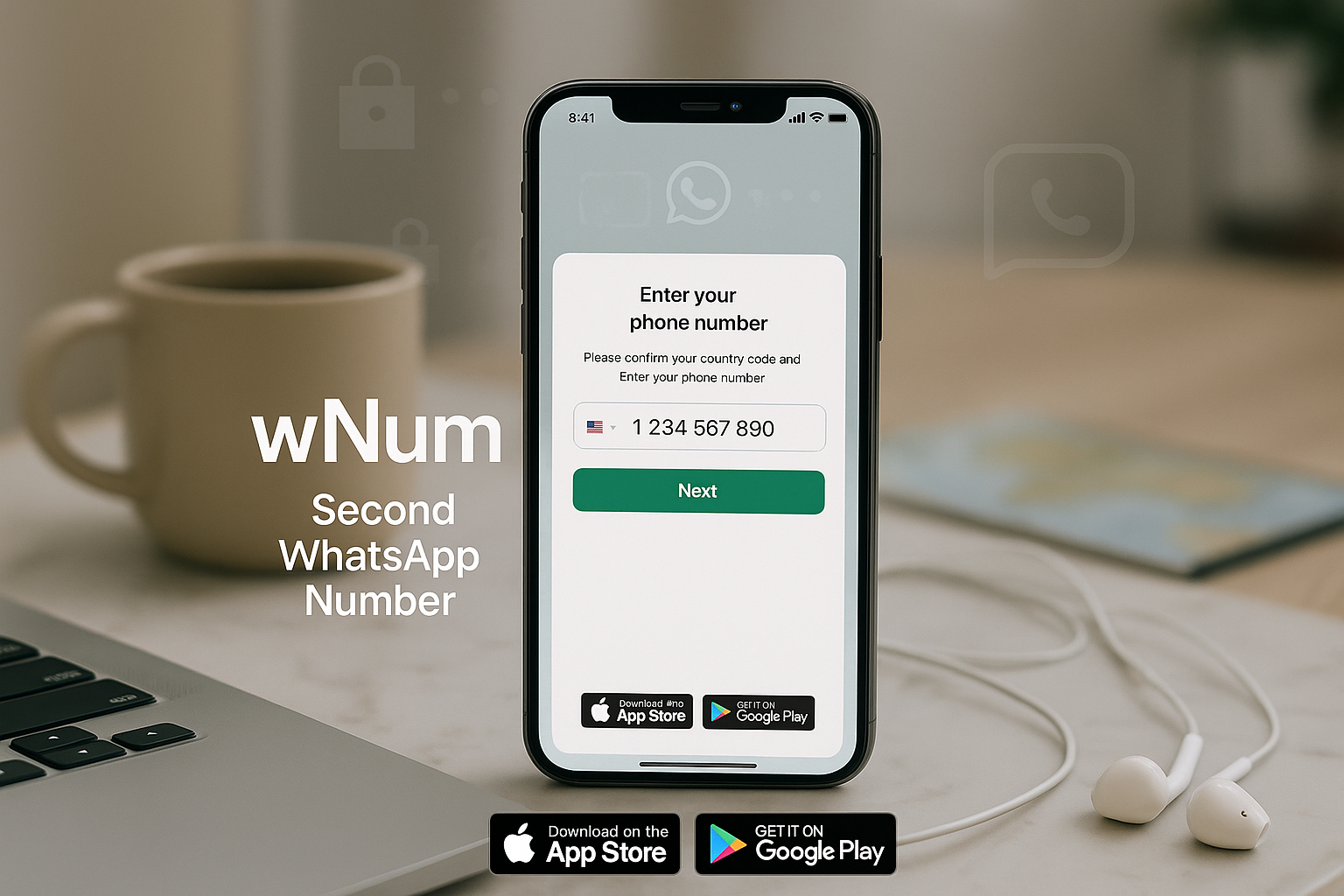 Ilustrasi nokos murah dan nomor hp virtual untuk verifikasi WhatsApp dan OTP gratis Indonesia