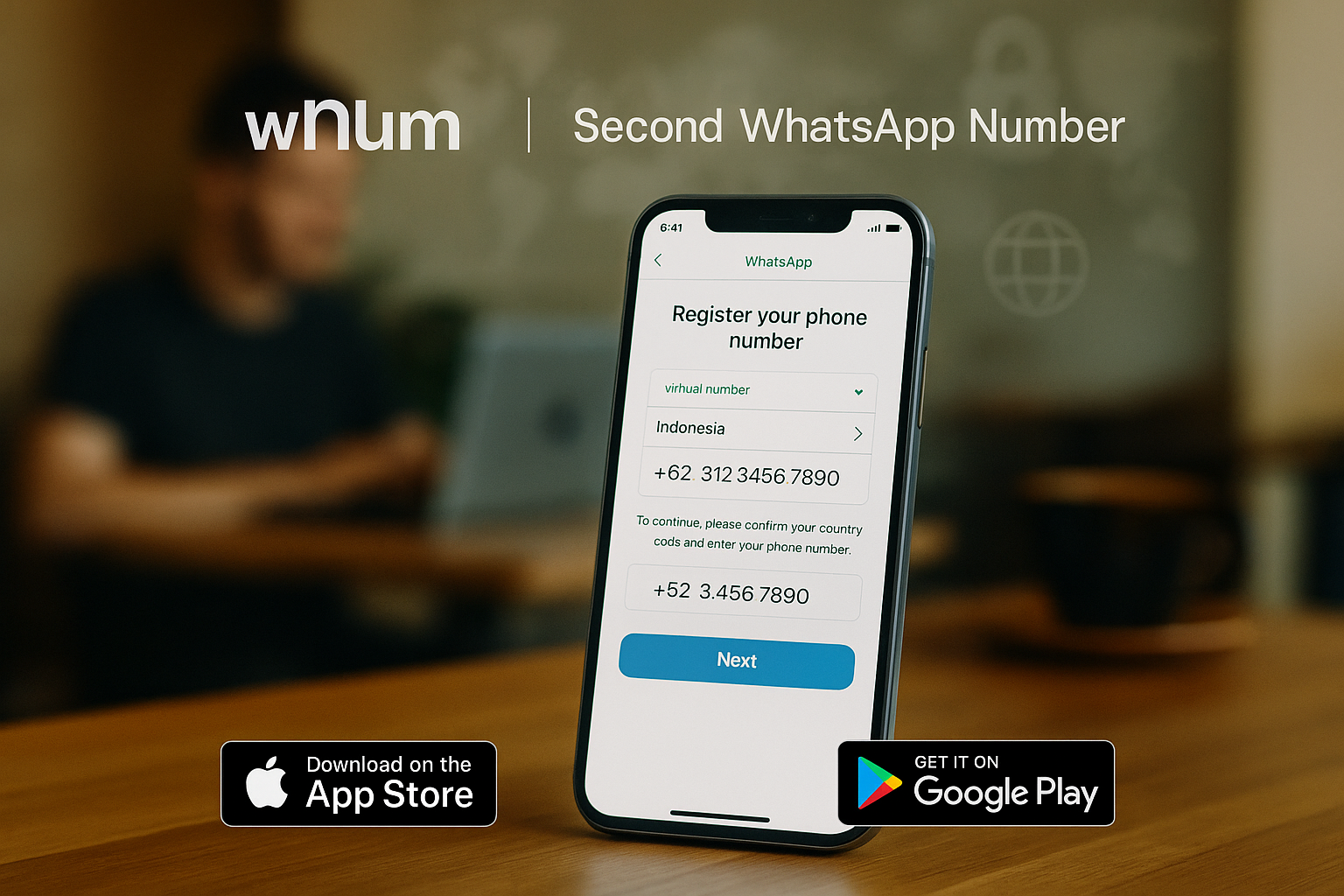 Ilustrasi nokos murah dan nomor virtual gratis Indonesia untuk verifikasi WhatsApp dan OTP gratis Indonesia