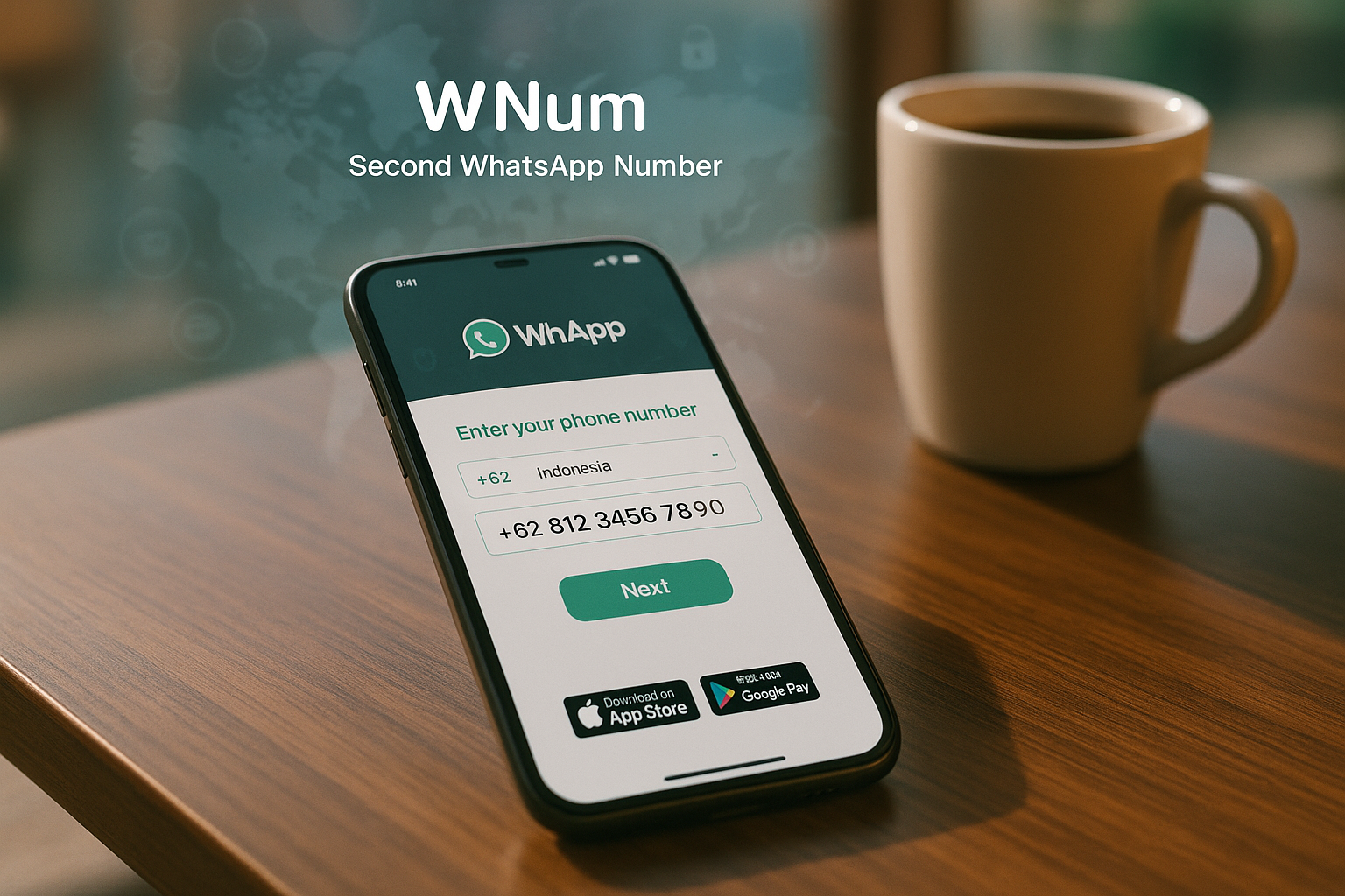 nomor gratis untuk verifikasi dan nokos gratis WhatsApp di aplikasi wNum