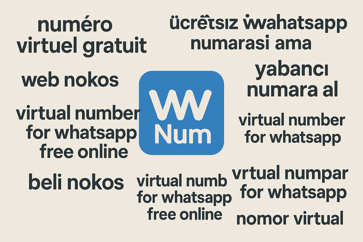 virtual number for WhatsApp free online and sanal numara alma dashboard preview