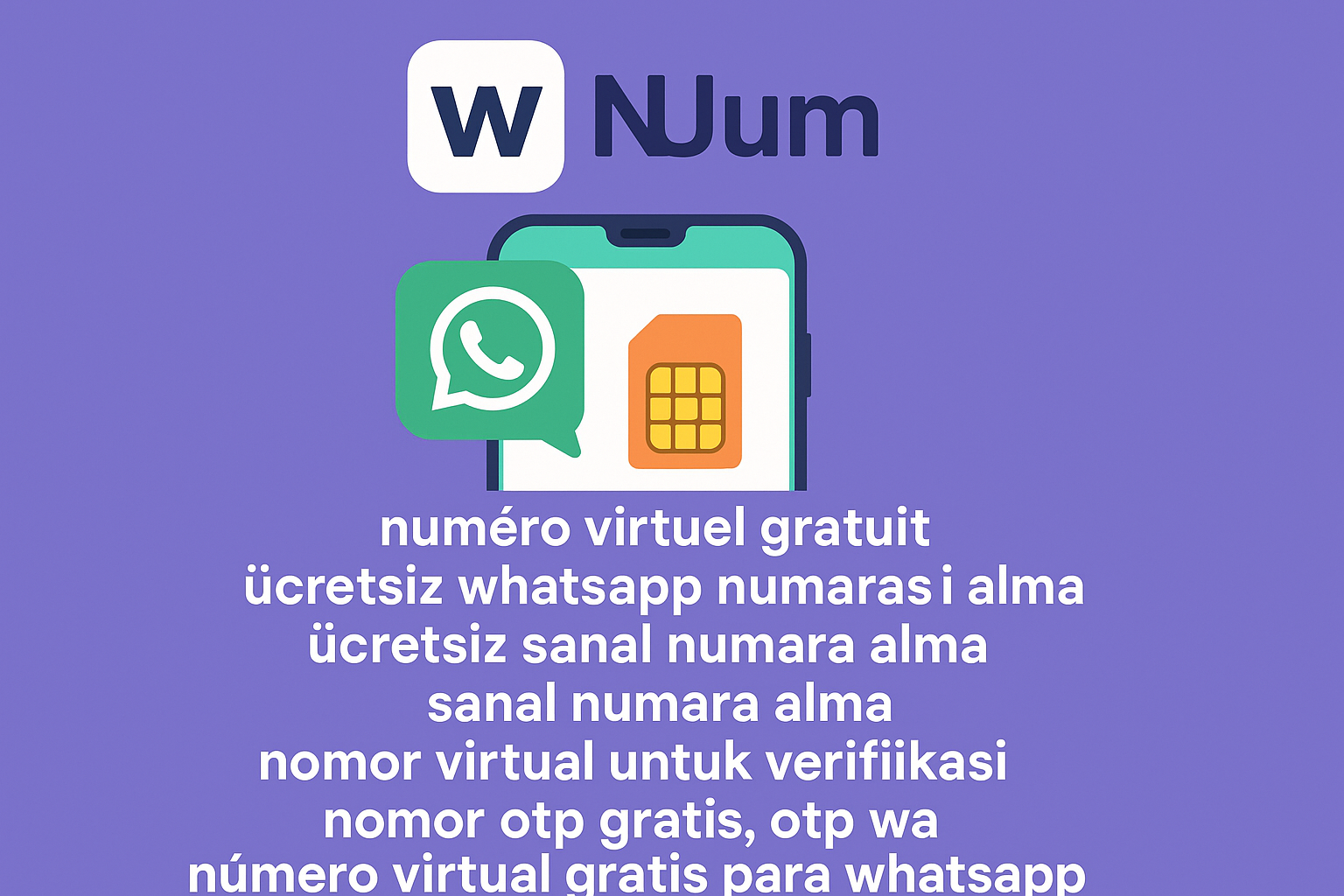 ücretsiz whatsapp numarası alma and nomor virtual OTP WA example