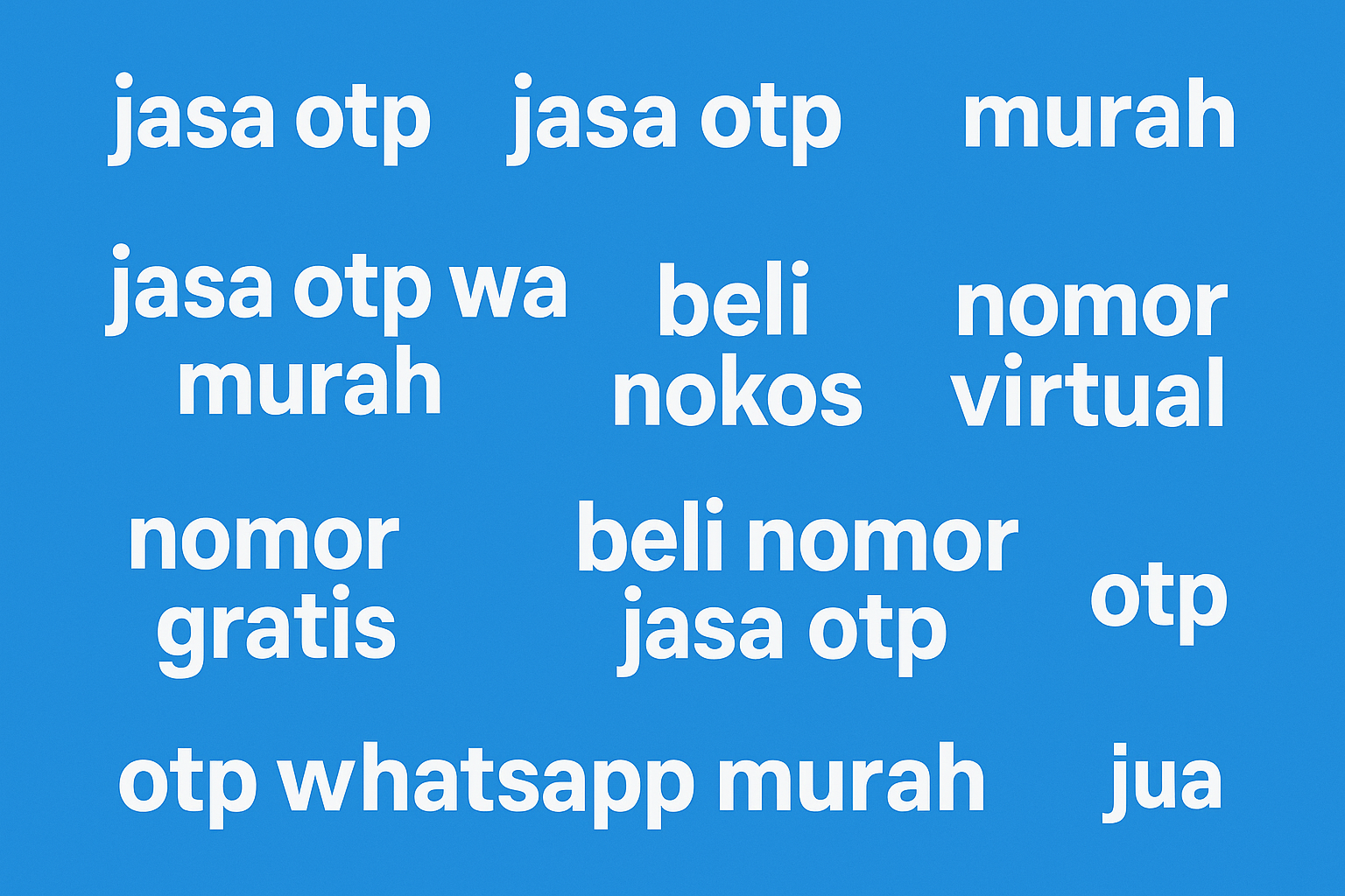 otp whatsapp murah beli nomor jasa otp dan jual nokos aman