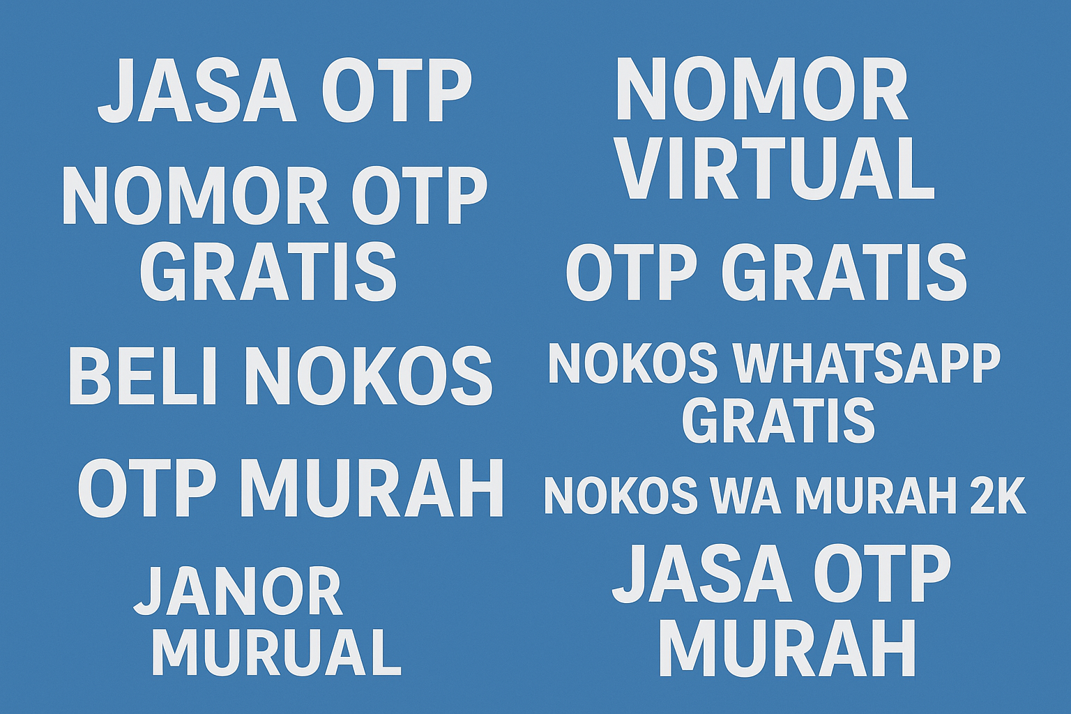 beli nokos wa dan otp murah dengan nomor virtual